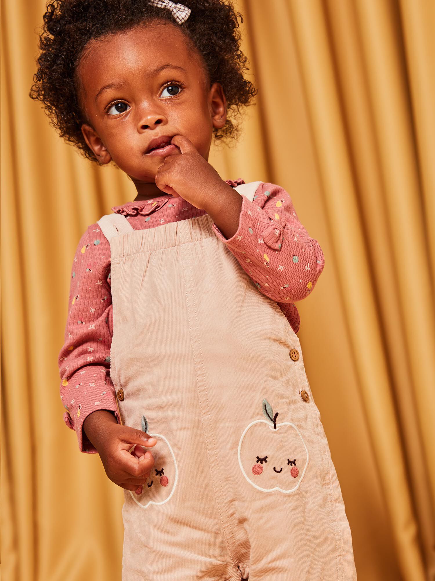 Baby girl dungaree online outfit