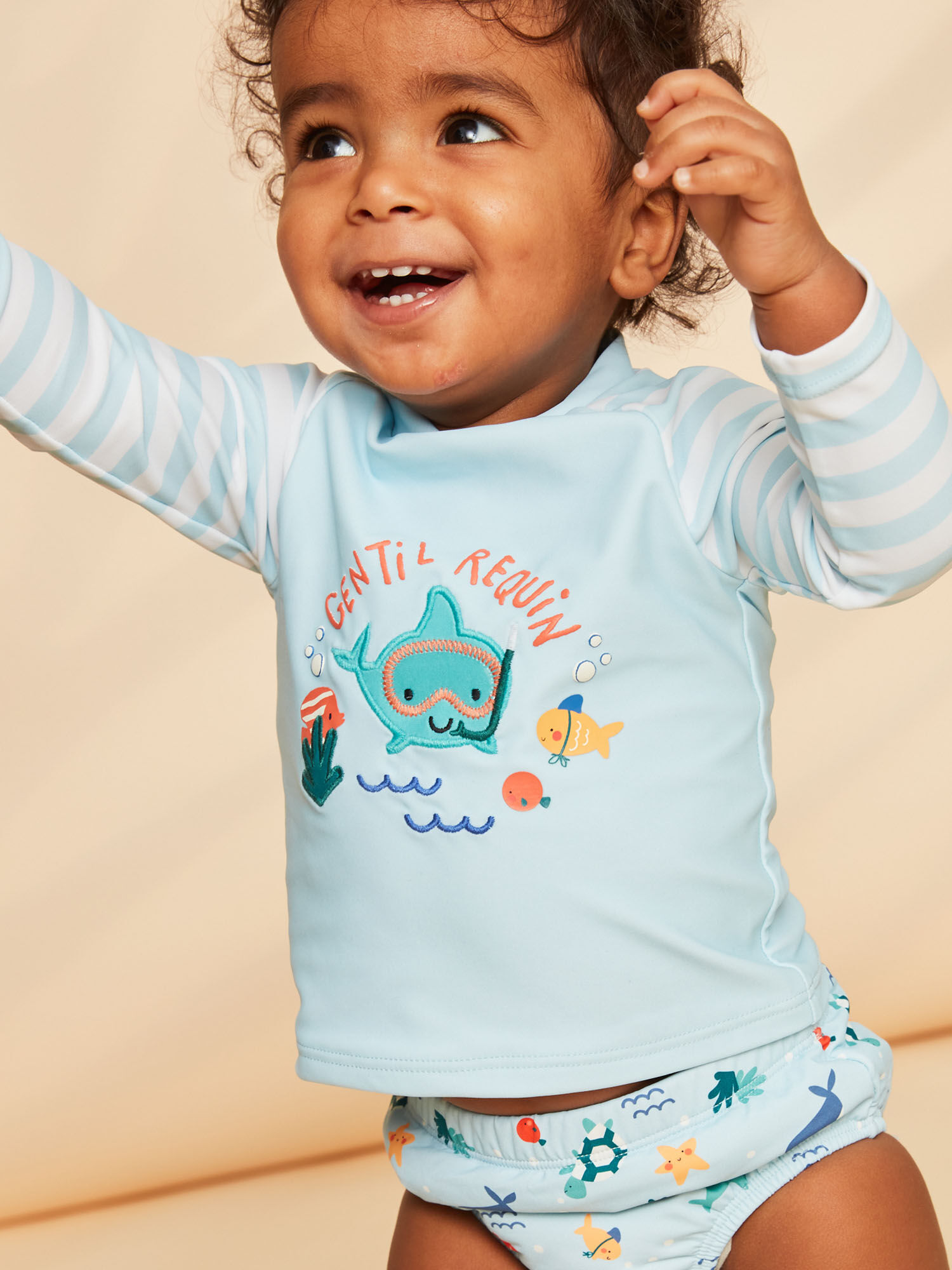 Swim shirt baby online