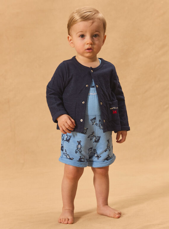 Navy KIDS CARDIGAN MAVIVIEN / 25E1BGQ1GIL070