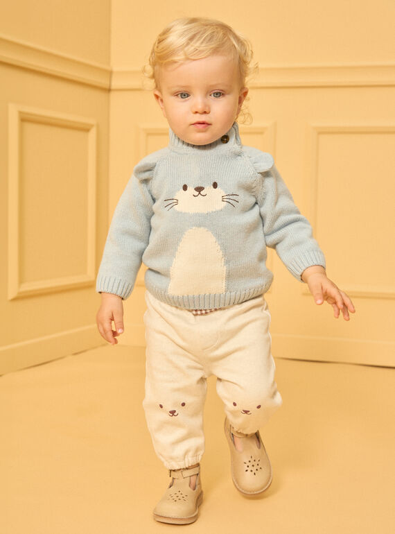 Blue sky PULLOVER LAUFFE / 24H1BGS1PUL020