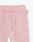 Pink jogging pants DAKLARISSE / 22H1BFR1JGBD314