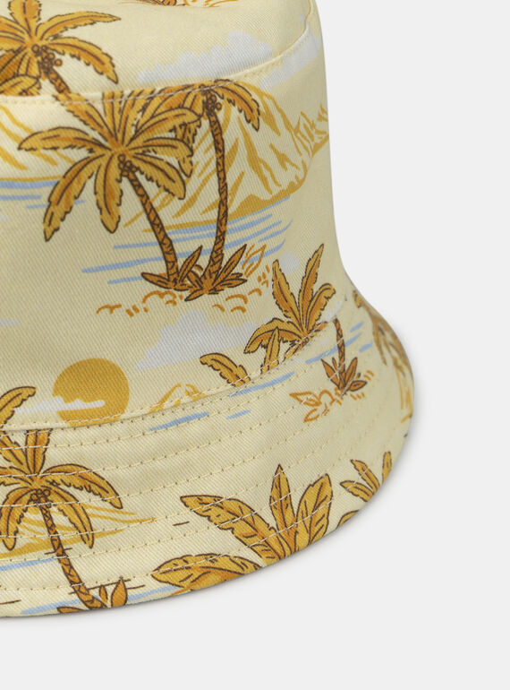 Straw yellow HAT MLABOBAGE / 25E4PGK2CHA104