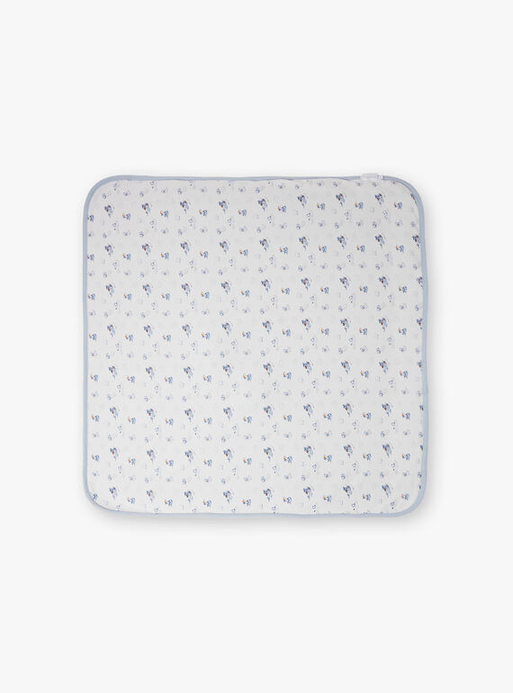 Blue and white blanket birth boy BONNO / 21H0AG41D4P219