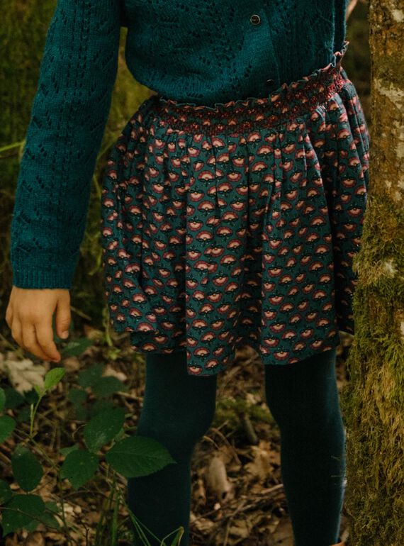 Short skirt with floral print DYFERETTE / 22H2PFU1JUP714