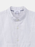 Striped embroidered shirt KREBICAGE / 24E3PGL2CHM000