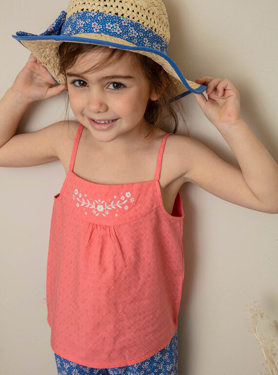 Pink TANK TOP ZUDOUETTE / 21E2PFT1DEBD313