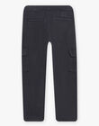 Elasticated dark grey pants DIPANTAGE2 / 22H3PGQ3PANJ903