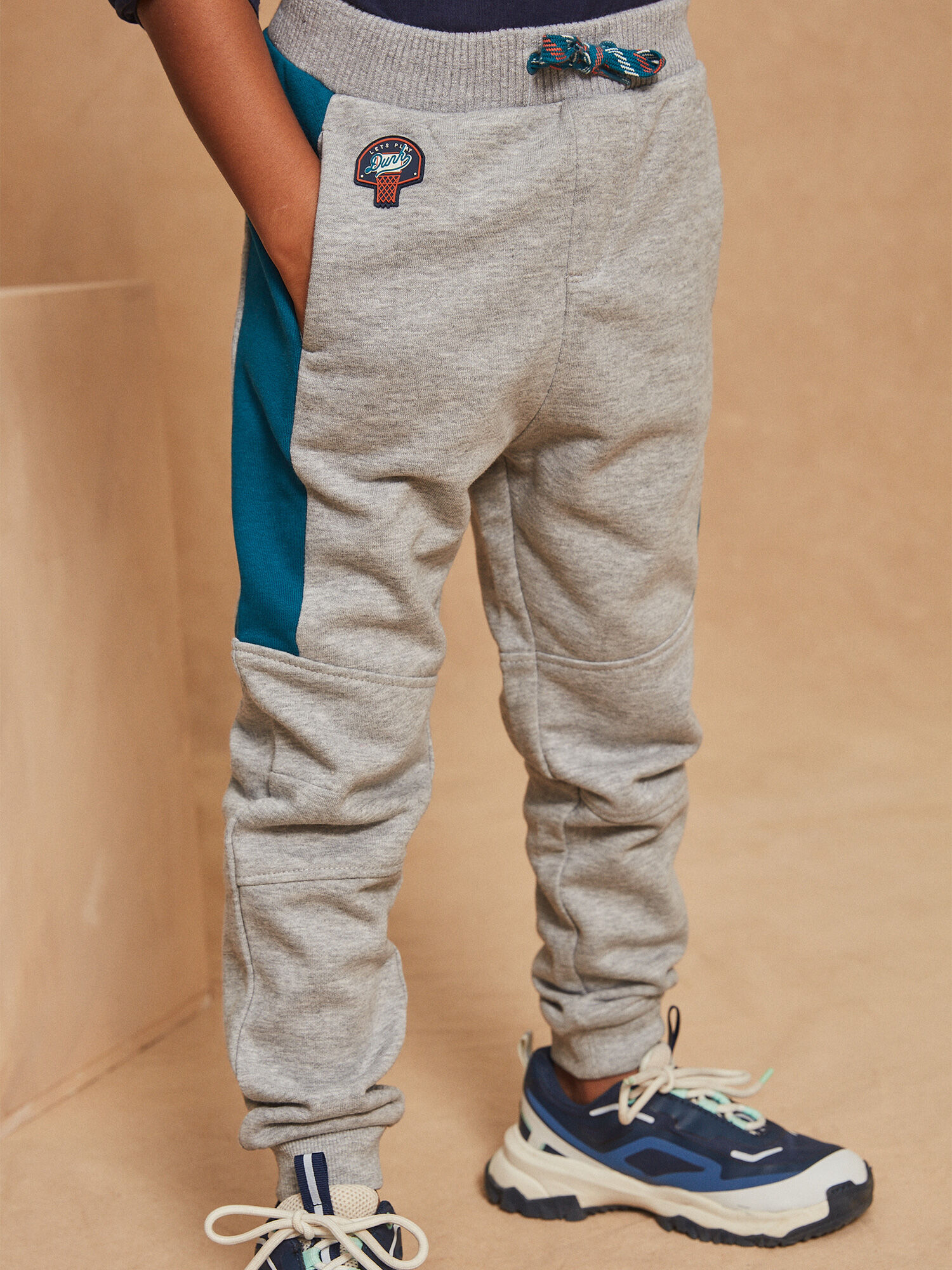 Grey and navy blue jogging suit Boy Sergent Major