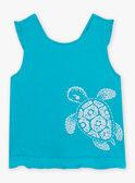 Turquoise TANK TOP CAUJERETTE  2 / 22E2PFT1DEB202