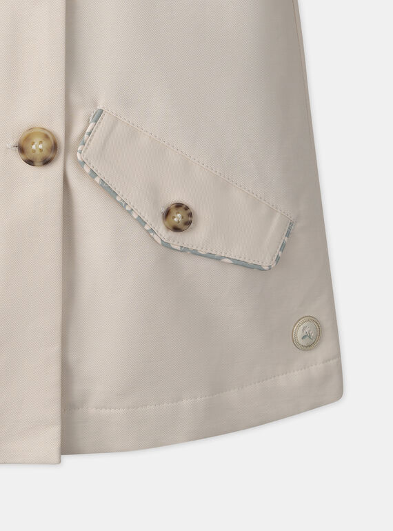 White PARKA MROMANETTE / 25E2PF31PARA016