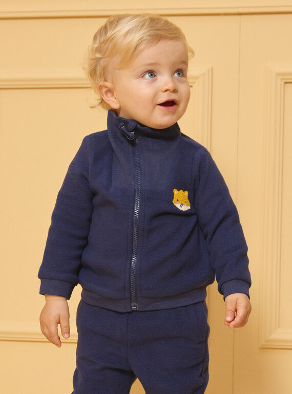 Navy KIDS CARDIGAN LAMAX / 24H1BGO2GIL070