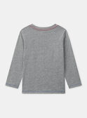 Heather grey TEE SHIRT LS NOKARAGE / 25H3PGP2TML943