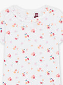 Floral print jersey bodysuit CAZARA / 22E1BFV1BOD001