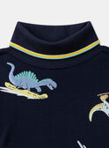 Navy TURTLE NECK LALAOPAGE / 24H3PGS1SPL070