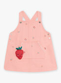 Baby Girl Pink Fruit Print Pants CALAURIE / 22E1BFJ1CHS413
