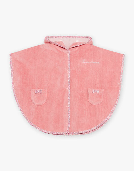 Plain pink bathing cap with bunny head hood DEBARBARA / 22H5BF21CDB303