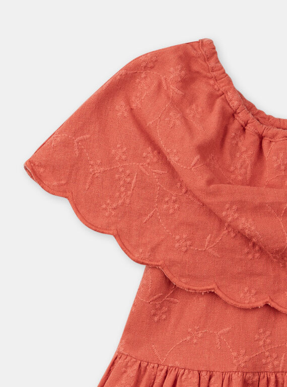 Orange DRESS KROFORETTE / 24E2PFE1ROBE405