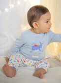 Baby boy whale romper and socks CEIACOB / 22E5BG51GREC232