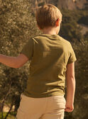 Kaki TEE SHIRT SS MLEOVNAGE / 25E3PGO3TMC604