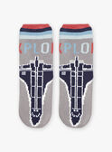 Rocket print non-slip socks DORAPAGE / 22H4PGZ1SOAJ908
