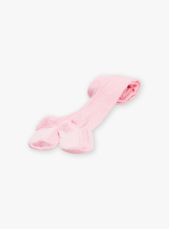 Pink fancy stitch tights FRIZETTE 2 / 23E4PFJ3COL301