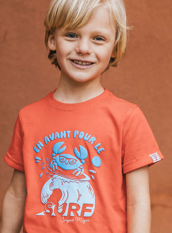 Red TEE SHIRT SS MLUROSSAGE / 25E3PGQ2TMC050