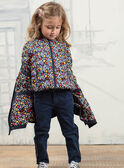 Baby Girl's Navy 3-in-1 Raincoat BLOPRETTE / 21H2PFC2IMP070