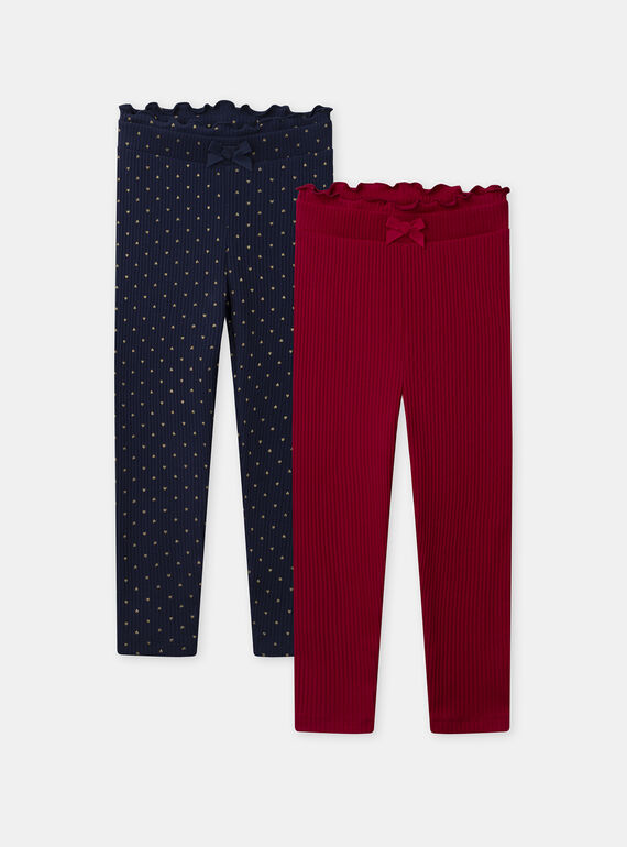 Navy LEGGINGS (bottom) NIXIBETTE / 25H2PFH1LG070