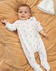 Baby girl's polka dot and ostrich print pajamas DORICE_B / 22H0NFH1GRE001
