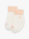 Baby girl floral print romper and socks CEGENNY / 22E5BF51GRE001