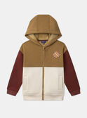 Brown KIDS CARDIGAN MABUAGE / 25E3PG71GIL812