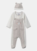 Heather beige BABYGROW MEDIEGO / 25E5BGD2GREA012