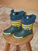 Green rubber rain boots GRYNAGE / 23F10PG11D0C600