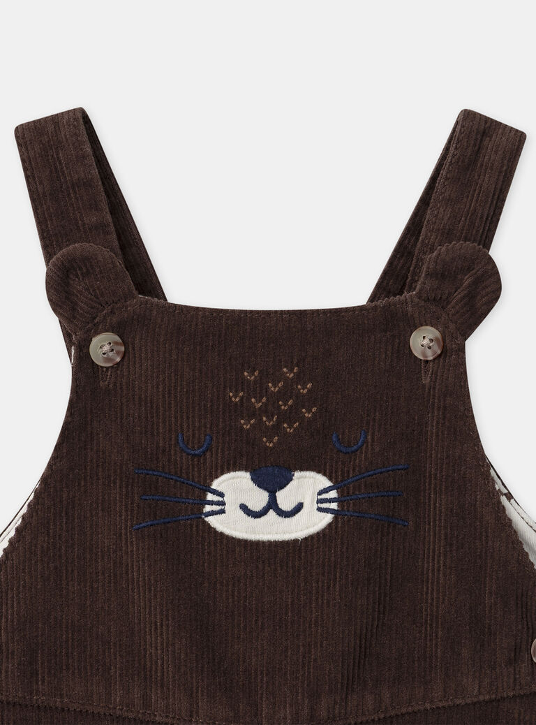 Brown DUNGAREES Brown DUNGAREES NAMILO / 25H1BGT1SAL816