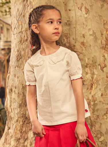 Off white BLOUSE NENOUETTE / 25H2PFK1CHE001