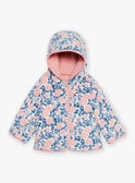 Vintage pink reversible hooded jacket GIBRIGITTE / 23H1BF41VES303