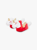 Red slippers with 3D unicorn animation GRUJUETTE / 23F10PF61PTD050