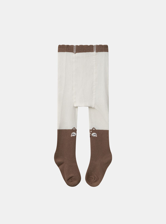 Heather beige TIGHTS NALISON / 25H4BFT1COLA011