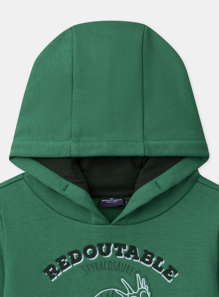 Green SWEAT SHIRT Green SWEAT SHIRT NIBROAGE / 25H3PGL1SWEG626