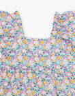 Ecru jumpsuit with floral print FASOLENNE / 23E1BFS1CBL001