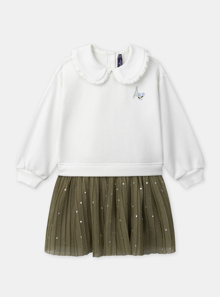 Off white DRESS NUFOILETTE / 25H2PFQ1ROB009