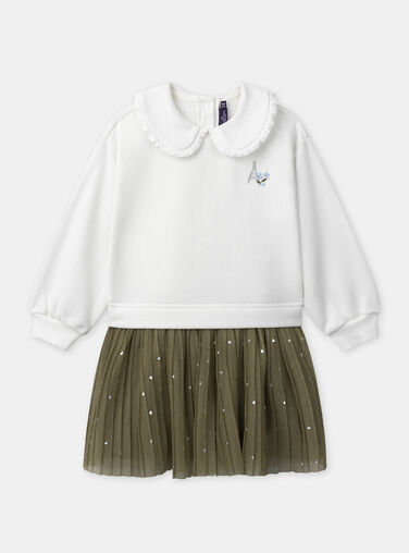 Off white DRESS NUFOILETTE / 25H2PFQ1ROB009