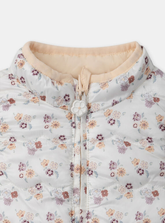 Orange DOWN JACKET MABLANCHE / 25E1BF71D3EE403