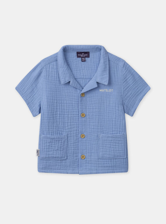 Blue SHIRT MAVALERE / 25E1BGQ1CHMC213