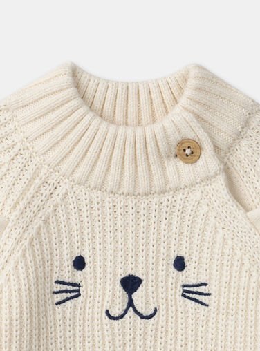 White PULLOVER White PULLOVER NAOREL / 25H1BGW1PULA016