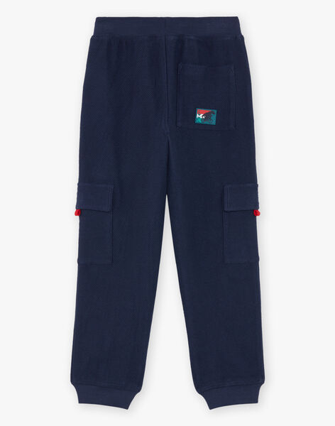 Navy blue cargo pants FECOFAGE / 23E3PGB1CFPC243