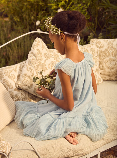 Blue sky DRESS MRETULETTE / 25E2PFL8ROB020