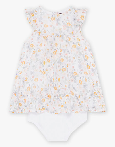 Baby girl floral print dress and bloomer CYAURORE / 22E1BF11ROB001