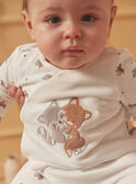 Off white BABYGROW LORENS / 24H0NG12GRE001