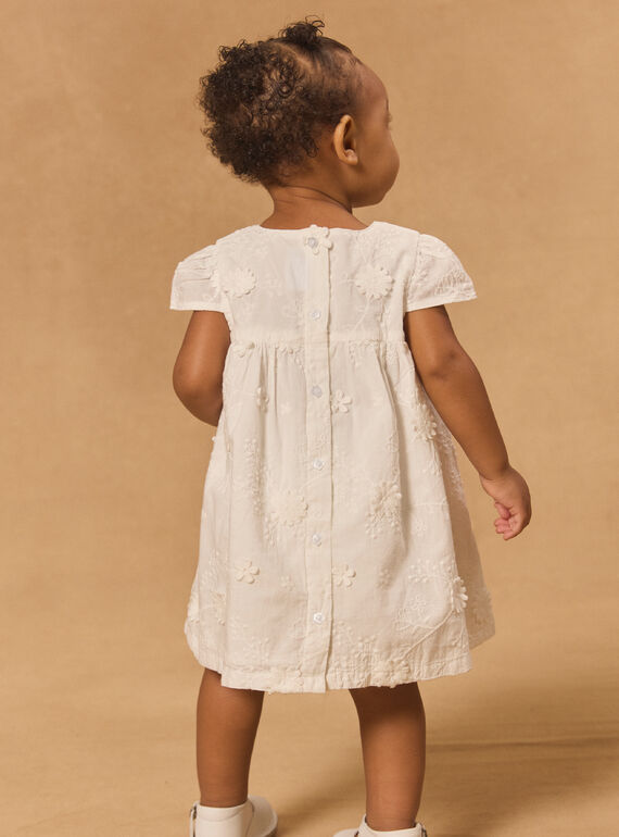 Off white DRESS MAFLORA / 25E1BFL3ROB001